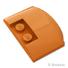 ウェッジ トリプル カーブ 3 x 4 x 2/3：[Dark Orange / ダークオレンジ]