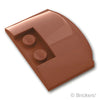 ウェッジ トリプル カーブ 3 x 4 x 2/3：[Reddish Brown / ブラウン]