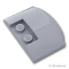 ウェッジ トリプル カーブ 3 x 4 x 2/3：[Light Bluish Gray / グレー]