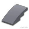 スロープ カーブ 4 x 2：[Dark Bluish Gray / ダークグレー]