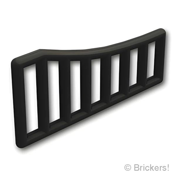 LEGOR パーツ 4620385/6360199 バー 1 x 8 x 3 - 1 x 8 x 4 カーブ：[Black / ブラック] 95229-026 の商品ページ｜レゴRパーツ バラ売りのブリッカーズ