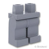 ミニフィグ レッグ：[Light Bluish Gray / グレー]