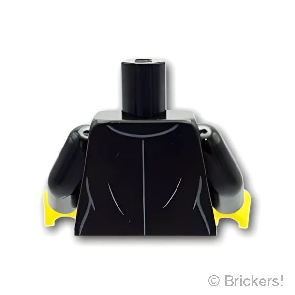 LEGOR パーツ 6430843 トルソー - 白いシャツの女性スーツジャケット：[Black / ブラック] 973pb4387c02-026 の商品ページ｜レゴRパーツ バラ売りのブリッカーズ