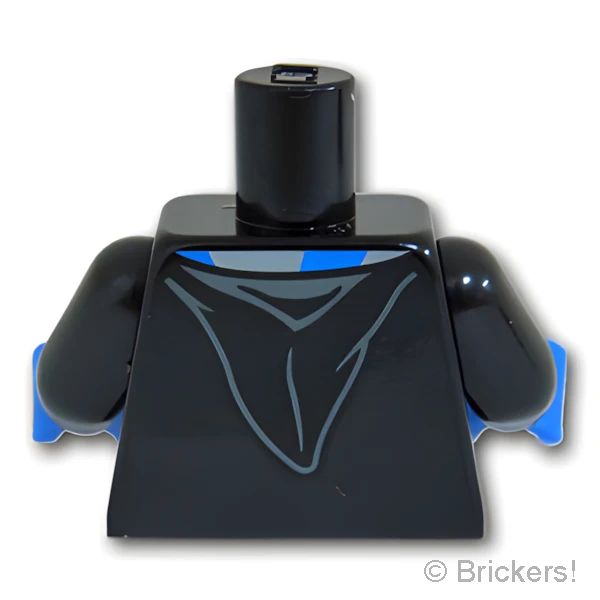 LEGOR パーツ 6375741 トルソー - ハリーポッター ホグワーツの制服 レイブンクロー：[Black / ブラック] 973pb4512c01-026 の商品ページ｜レゴRパーツ バラ売りのブリッカーズ
