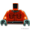 トルソー - F1レーススーツ：[Reddish Orange / レディッシュオレンジ ]