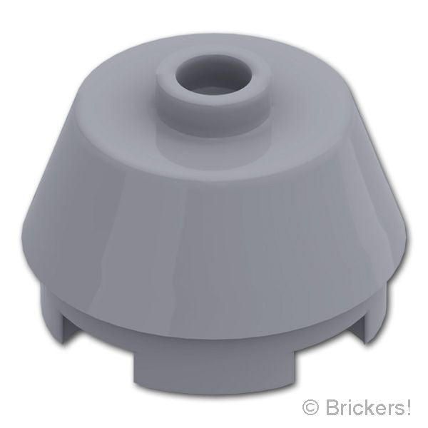 LEGO® パーツ 6600298 コーン 2 x 2 - 台形：[Dark Bluish Gray / ダークグレー] 98100-199 