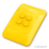 ウェッジ カーブ 6 x 4 x 2/3 - クワッド：[Yellow / イエロー]