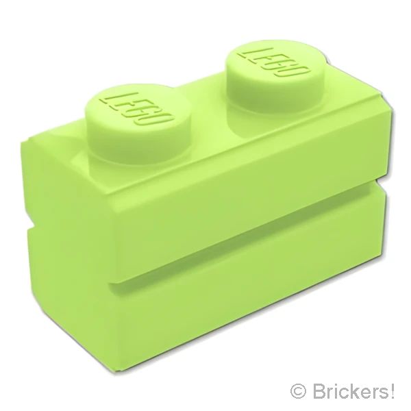 LEGOR パーツ - ブロック 1 x 2 - レンガ：[Yellowish Green / イエローイッシュグリーン] 98283-326 の商品ページ｜レゴRパーツ バラ売りのブリッカーズ