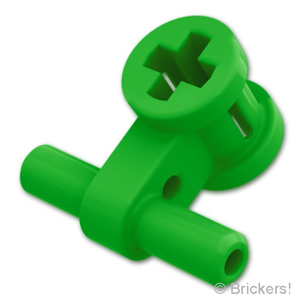 LEGO® パーツ 6578887 ニューマチック(空気圧) ホース / 軸 コネクター：[Bt,Green / ブライトグリーン] 99021-037 