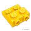 プレート 2 x 2 x 2/3 - サイド2スタッド：[Yellow / イエロー]