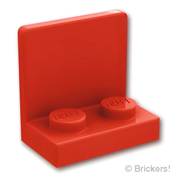 LEGOR パーツ 6001806 ブラケット インバート 1 x 2 - 2 x 2：[Red / レッド] 99207-021 の商品ページ｜レゴRパーツ バラ売りのブリッカーズ