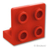 ブラケット インバート 1 x 2 - 2 x 2：[Red / レッド]