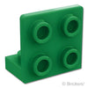 ブラケット インバート 1 x 2 - 2 x 2：[Green / グリーン]