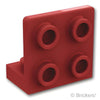 ブラケット インバート 1 x 2 - 2 x 2：[Dark Red / ダークレッド]