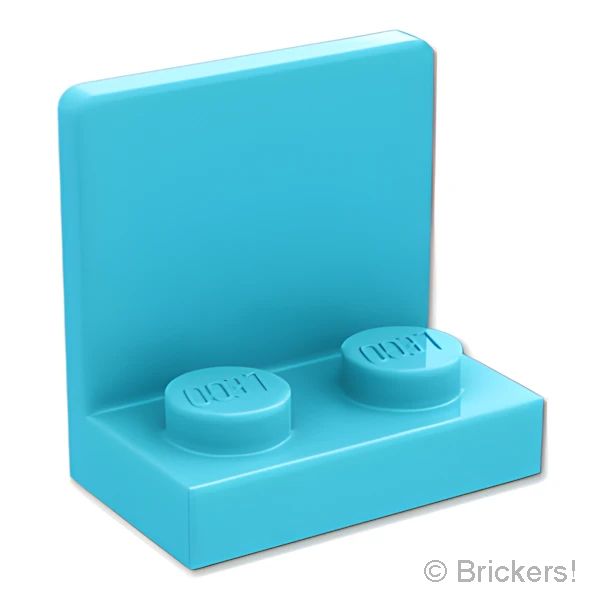 LEGOR パーツ 6441006 ブラケット インバート 1 x 2 - 2 x 2：[Md,Azure / ミディアムアズール] 99207-156 の商品ページ｜レゴRパーツ バラ売りのブリッカーズ
