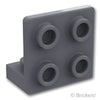 ブラケット インバート 1 x 2 - 2 x 2：[Dark Bluish Gray / ダークグレー]