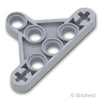 テクニック リフトアーム 薄型 3 x 5 - トライアングル：[Light Bluish Gray / グレー]