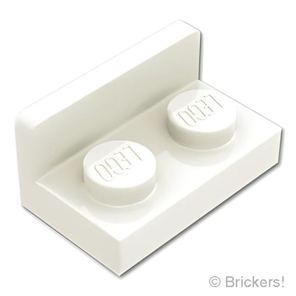 LEGOR パーツ 6070698/6548278 ブラケット インバート 1 x 2 - 1 x 2 ：[White / ホワイト] 99780-001 の商品ページ｜レゴRパーツ バラ売りのブリッカーズ