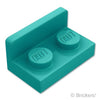 ブラケット インバート 1 x 2 - 1 x 2 ：[Dark Turquoise / ダークターコイズ]