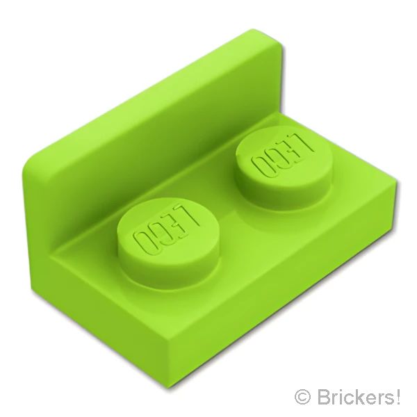 LEGOR パーツ 6218266 ブラケット インバート 1 x 2 - 1 x 2 ：[Lime / ライム] 99780-119 の商品ページ｜レゴRパーツ バラ売りのブリッカーズ