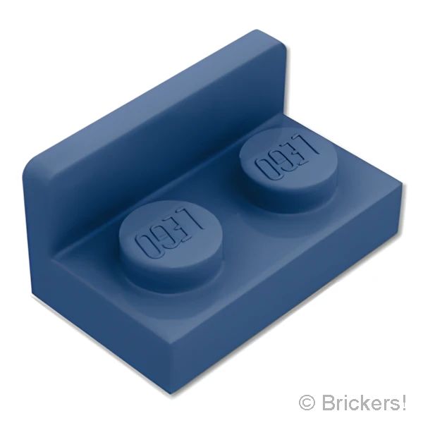 LEGOR パーツ 6371455/6554222 ブラケット インバート 1 x 2 - 1 x 2 ：[Dark Blue / ダークブルー] 99780-140 の商品ページ｜レゴRパーツ バラ売りのブリッカーズ