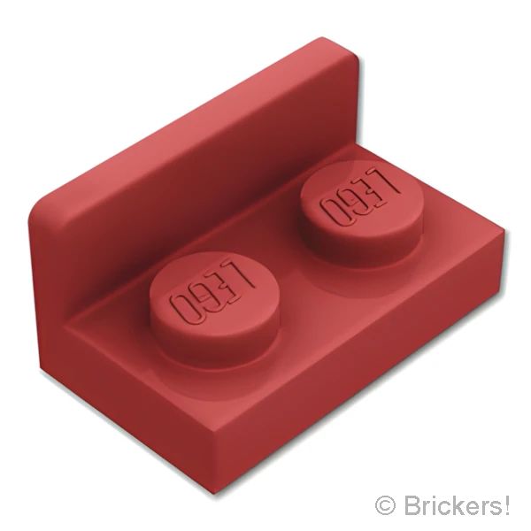 LEGOR パーツ 6409758 ブラケット インバート 1 x 2 - 1 x 2 ：[Dark Red / ダークレッド] 99780-154 の商品ページ｜レゴRパーツ バラ売りのブリッカーズ