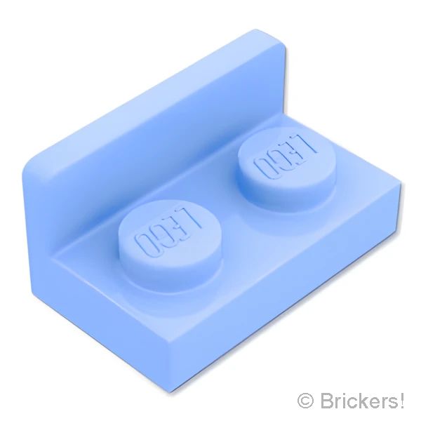 LEGOR パーツ 6372232 ブラケット インバート 1 x 2 - 1 x 2 ：[Bt,Lt Blue / ブライトライトブルー] 99780-212 の商品ページ｜レゴRパーツ バラ売りのブリッカーズ