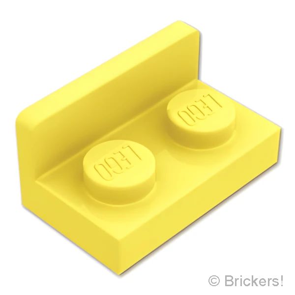 LEGO® パーツ 6296496 ブラケット インバート 1 x 2 - 1 x 2 ：[Bt,Lt Yellow / ブライトライトイエロー] 99780-226 の商品ページ｜レゴRパーツ バラ売りのブリッカーズ