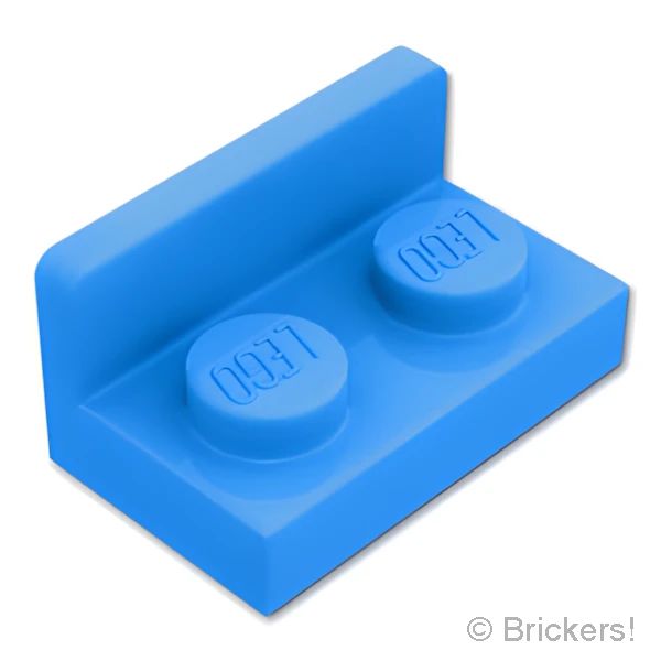 LEGOR パーツ 6152110 ブラケット インバート 1 x 2 - 1 x 2 ：[Dark Azure / ダークアズール] 99780-321 の商品ページ｜レゴRパーツ バラ売りのブリッカーズ