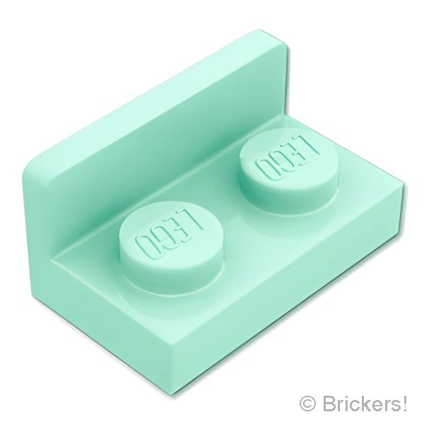LEGOR パーツ 6236033/6474259 ブラケット インバート 1 x 2 - 1 x 2 ：[Light Aqua / ライトアクア] 99780-323 の商品ページ｜レゴRパーツ バラ売りのブリッカーズ