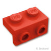 ブラケット 1 x 2 - 1 x 2：[Red / レッド]