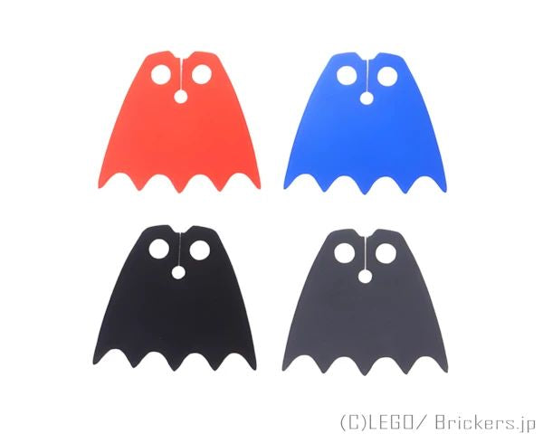 LEGOR パーツ カスタムミニフィグマント バットマン：[Black / ブラック] cp-cfm-bsc-026 の商品ページ｜レゴRパーツ バラ売りのブリッカーズ