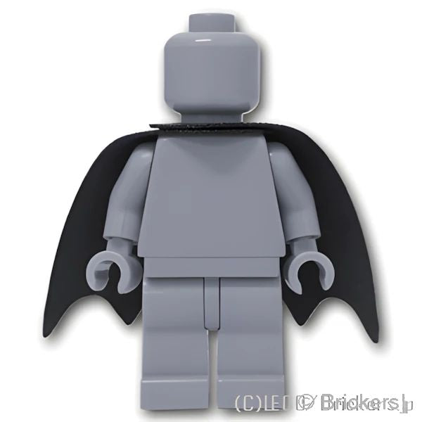 LEGOR パーツ カスタムミニフィグマント バットマン：[Dark Bluish Gray / ダークグレー] cp-cfm-bsc-199 の商品ページ｜レゴRパーツ バラ売りのブリッカーズ