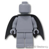 カスタムミニフィグマント バットマン：[Dark Bluish Gray / ダークグレー]