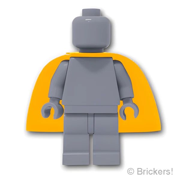 LEGO® パーツ カスタムミニフィグマント スタンダード：[Bt,Lt Orange / ブライトライトオレンジ] cp-cfm-sc-191 の商品ページ｜レゴRパーツ バラ売りのブリッカーズ