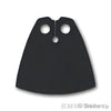 カスタムミニフィグマント スタンダード：[Dark Bluish Gray / ダークグレー風]