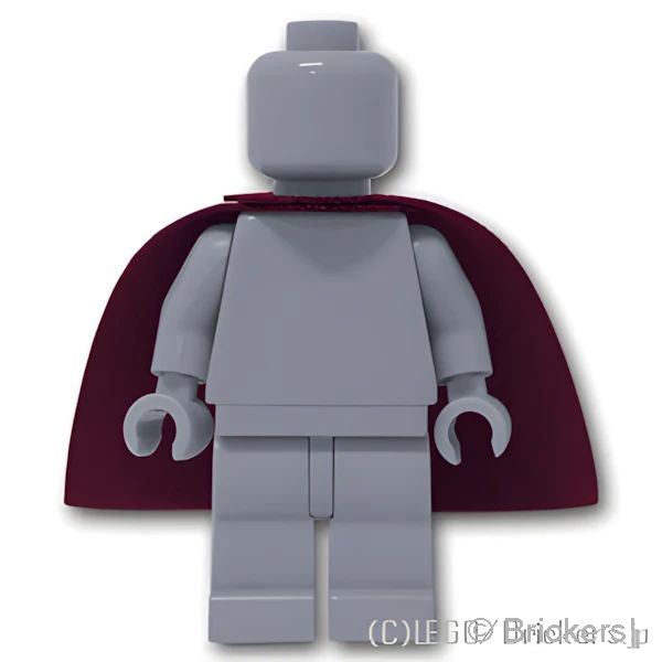 LEGOR パーツ カスタムミニフィグマント スタンダード：[Burgundy / バーガンディ] cp-cfm-sc-bu の商品ページ｜レゴRパーツ バラ売りのブリッカーズ