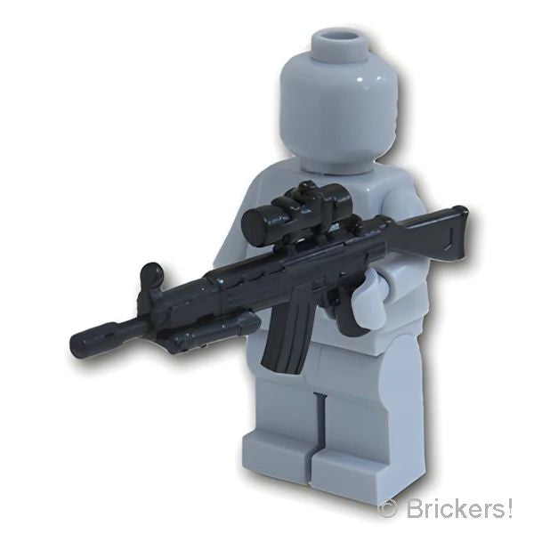 LEGOR パーツ アサルトライフル 89式小銃 スコープ バイポット 89RS：[Black / ブラック] cp-sdt-89rs-026 の商品ページ｜レゴRパーツ バラ売りのブリッカーズ