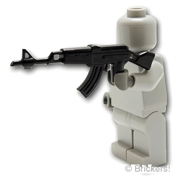 LEGOR パーツ アサルトライフル AK-47：[Black / ブラック] cp-sdt-ak47-026 の商品ページ｜レゴRパーツ バラ売りのブリッカーズ