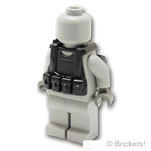 LEGOR パーツ タクティカルベスト B12：[Black / ブラック] cp-sdt-b12-026 の商品ページ｜レゴRパーツ バラ売りのブリッカーズ