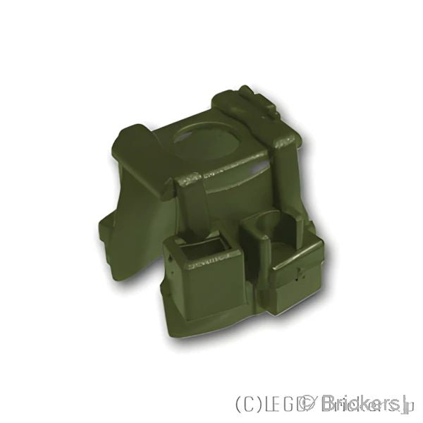 LEGOR パーツ タクティカルベスト B12：[Tank Green / タンクグリーン] cp-sdt-b12-tg の商品ページ｜レゴRパーツ バラ売りのブリッカーズ