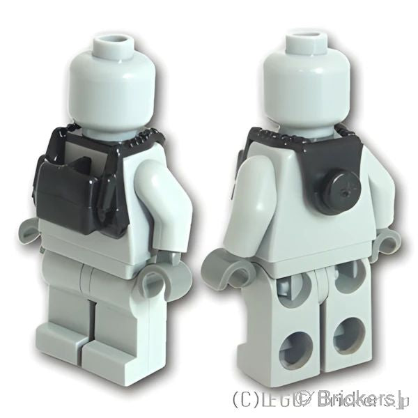 LEGOR パーツ スキューバギア BCD-R3：[Black / ブラック] cp-sdt-bcdr3-026 の商品ページ｜レゴRパーツ バラ売りのブリッカーズ