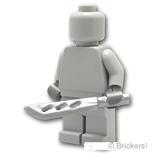 LEGOR パーツ マチェット：[Flat Silver / フラットシルバー風] cp-sdt-be3x-179 の商品ページ｜レゴRパーツ バラ売りのブリッカーズ