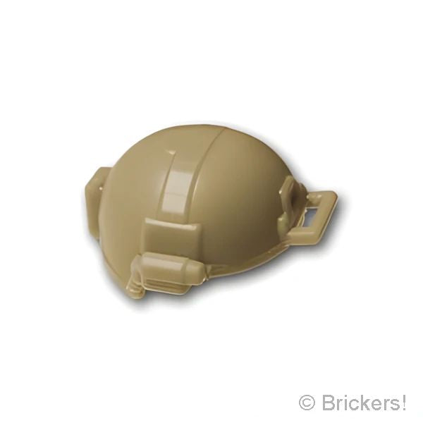 LEGOR パーツ アーミーヘルメット BK1X：[Dark Tan / ダークタン] cp-sdt-bk1x-138 の商品ページ｜レゴRパーツ バラ売りのブリッカーズ