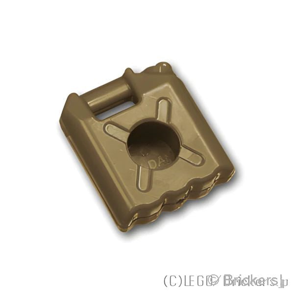 LEGOR パーツ 燃料缶：[Dark Tan / ダークタン] cp-sdt-fc20l-138 の商品ページ｜レゴRパーツ バラ売りのブリッカーズ