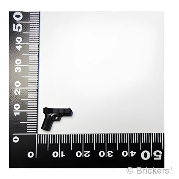 LEGOR パーツ ハンドガン グロック17：[Black / ブラック] cp-sdt-g17-026 の商品ページ｜レゴRパーツ バラ売りのブリッカーズ
