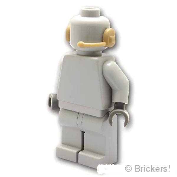 LEGOR パーツ ヘッドセット JS1：[Dark Tan / ダークタン] cp-sdt-js1-138 の商品ページ｜レゴRパーツ バラ売りのブリッカーズ
