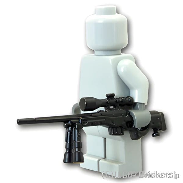LEGOR パーツ スナイパーライフル L96：[Black / ブラック] cp-sdt-l96-026 の商品ページ｜レゴRパーツ バラ売りのブリッカーズ