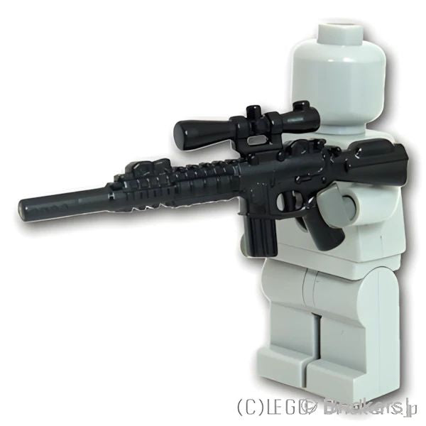 LEGOR パーツ スナイパーライフル M110：[Black / ブラック] cp-sdt-m110-026 の商品ページ｜レゴRパーツ バラ売りのブリッカーズ