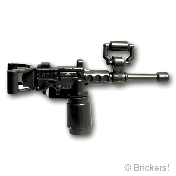LEGOR パーツ ヘビーマシンガン M2：[Pearl Dark Black / パールダークブラック] cp-sdt-m2-pdb の商品ページ｜レゴRパーツ バラ売りのブリッカーズ